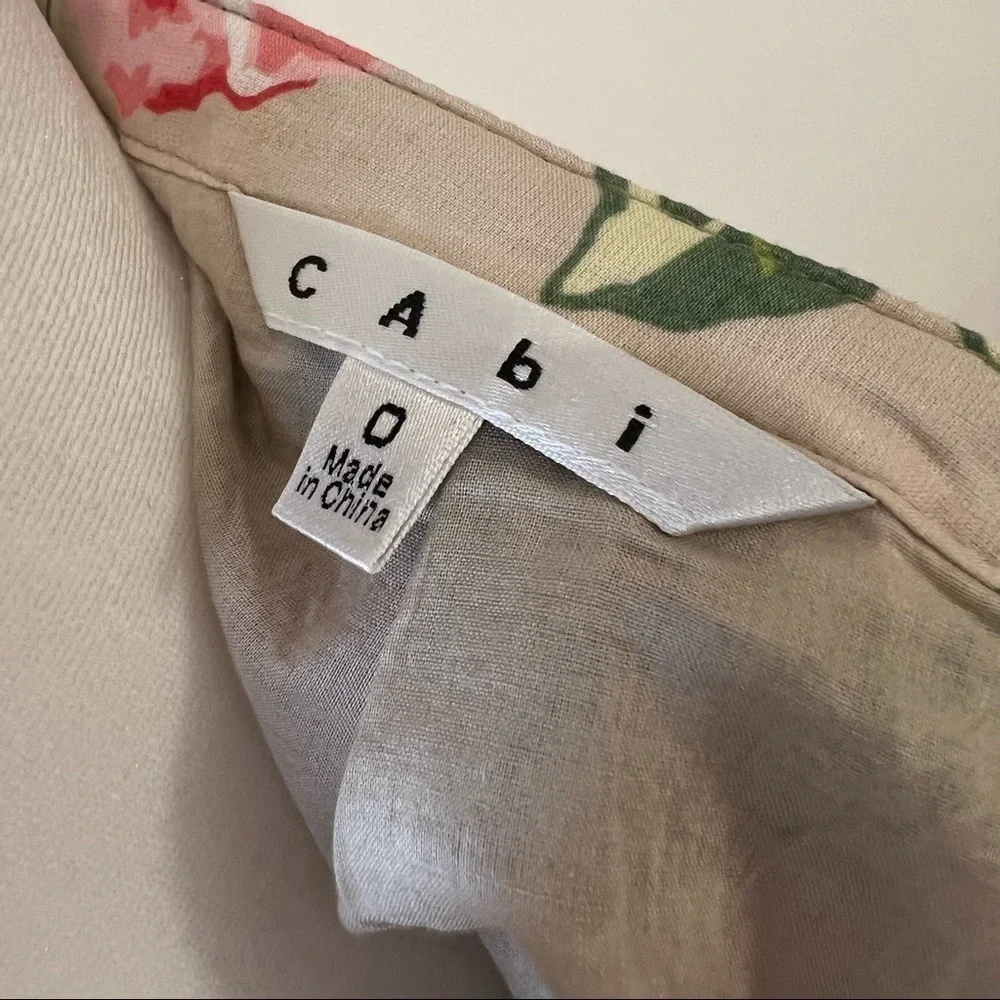 CABI Floral A-Line Skirt - Picture 5 of 5